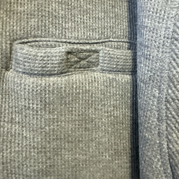 Lee Premium Select Regular Fit Grey Gray Fleece Lined Winter Shirt Men’s XXL - Picture 4 of 7